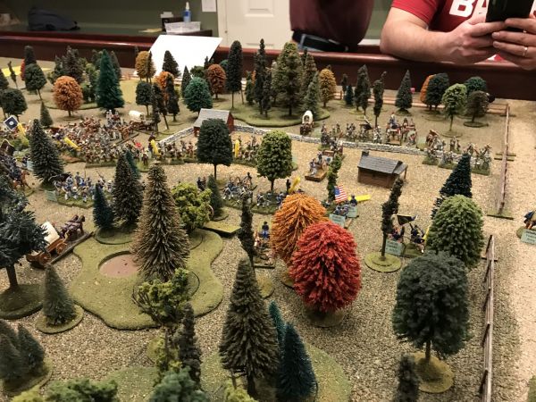 ACW Pinker's Bridge
Rules: Original Fire & Fury
20mm Figures
