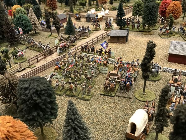 ACW Pinker's Bridge
Rules: Original Fire & Fury
20mm Figures
