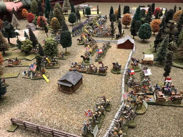 ACW Pinker's Bridge
Rules: Original Fire & Fury
20mm Figures
