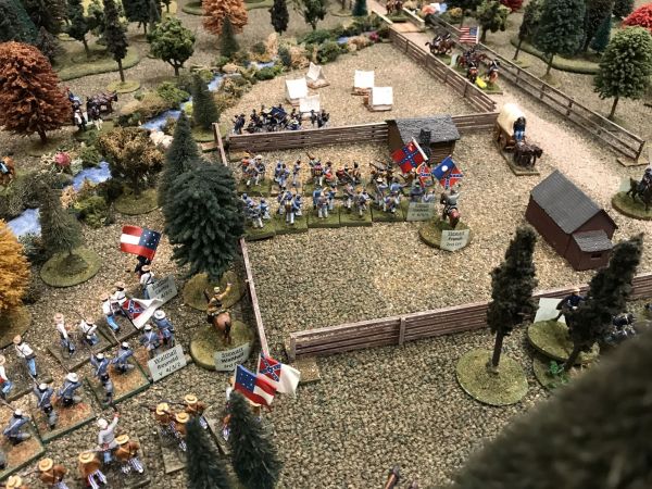 ACW Pinker's Bridge
Rules: Original Fire & Fury
20mm Figures
