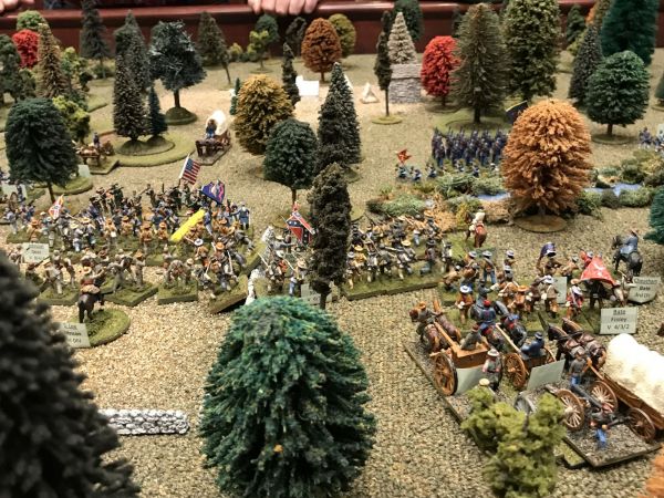 ACW Pinker's Bridge
Rules: Original Fire & Fury
20mm Figures
