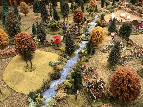 ACW Pinker's Bridge
Rules: Original Fire & Fury
20mm Figures
