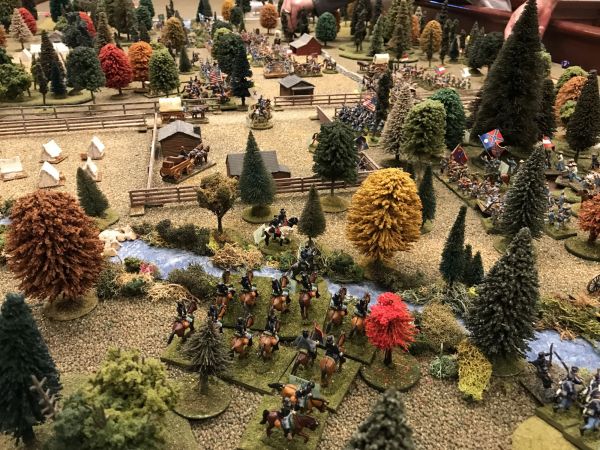 ACW Pinker's Bridge
Rules: Original Fire & Fury
20mm Figures
