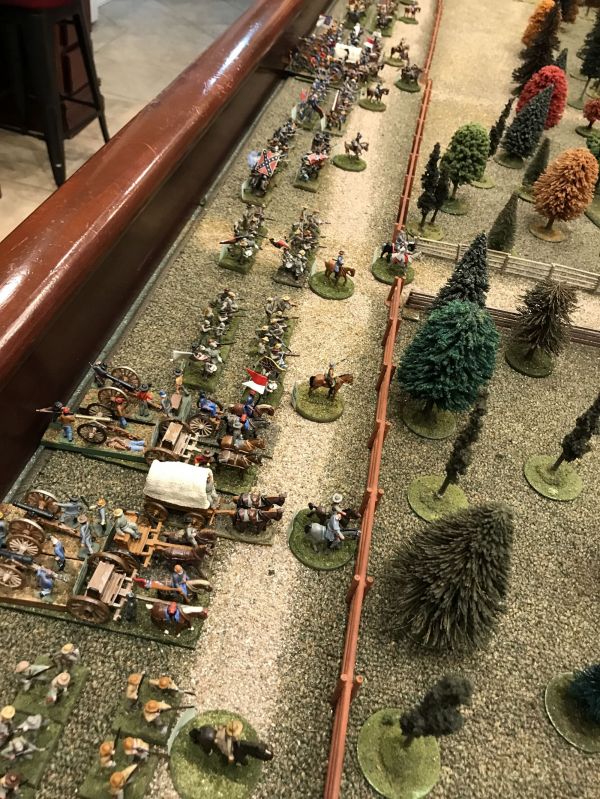 ACW Pinker's Bridge
Rules: Original Fire & Fury
20mm Figures
