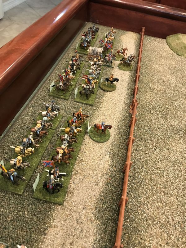 ACW Pinker's Bridge
Rules: Original Fire & Fury
20mm Figures
