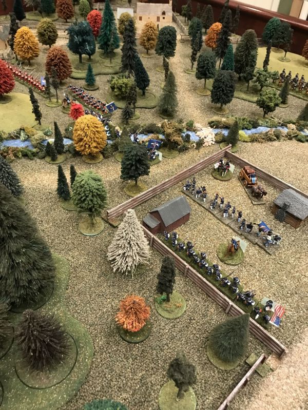 ACW Pinker's Bridge
Rules: Original Fire & Fury
20mm Figures
