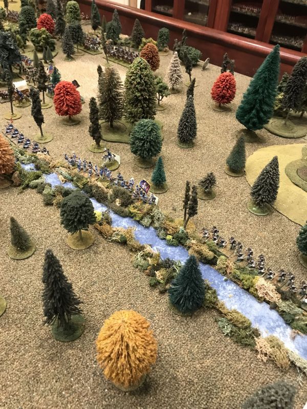 ACW Pinker's Bridge
Rules: Original Fire & Fury
20mm Figures
