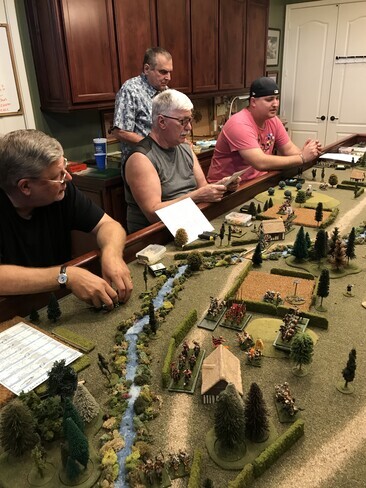 New Mike, Old Mike, Mark, Rolland
