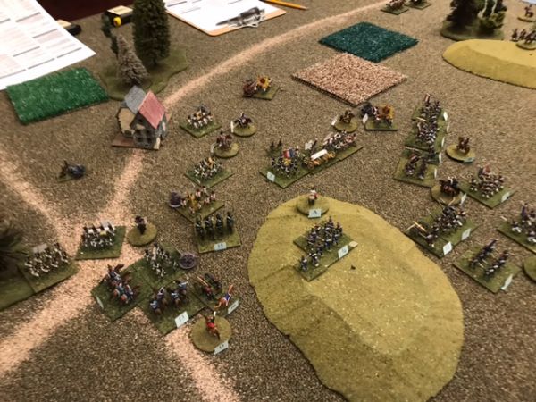 Volley & Bayonet practice game
French vs Austrians

